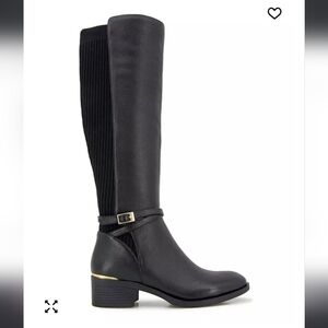 Kenneth Cole Black Leather Boots